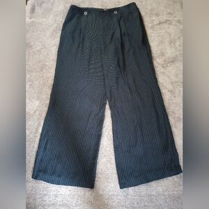 Boss Tapito wide leg pinstripe trousers